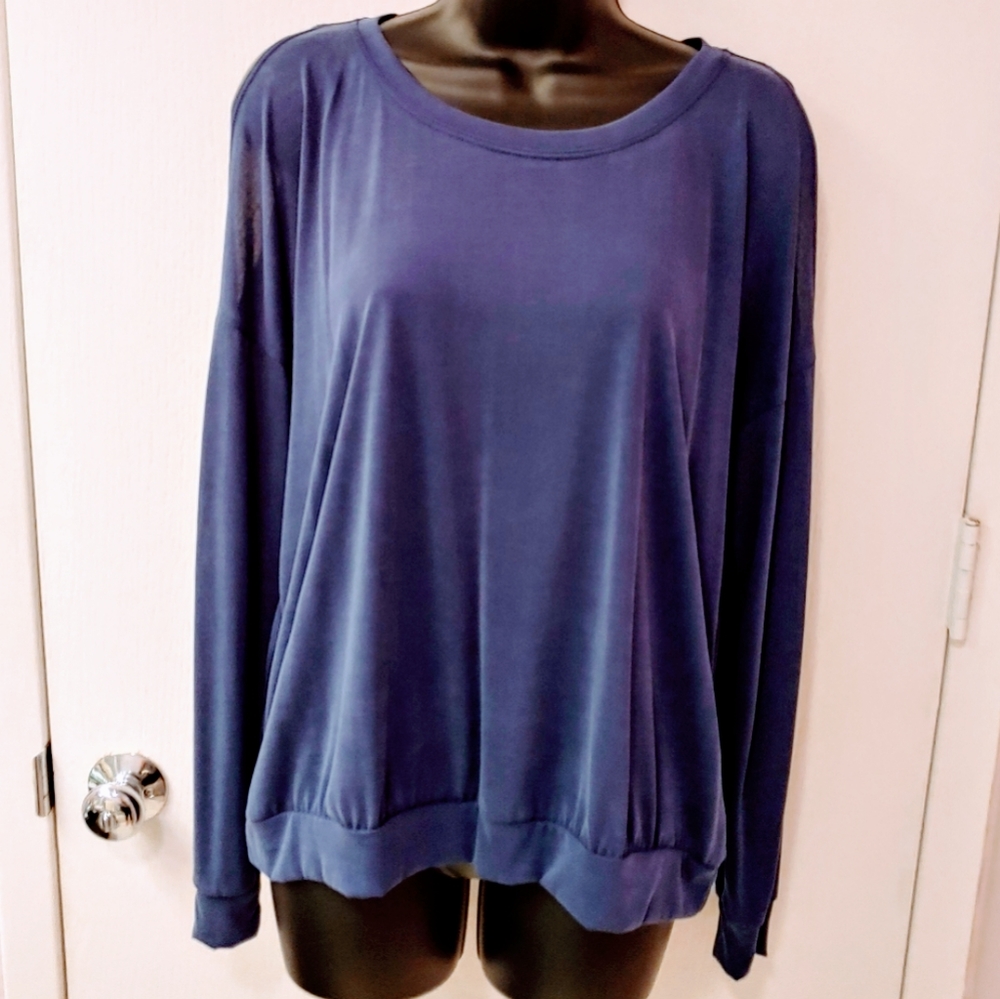 NWT STITCH FIX MIXED THREADS cold shoulder top - Picture 4 of 8